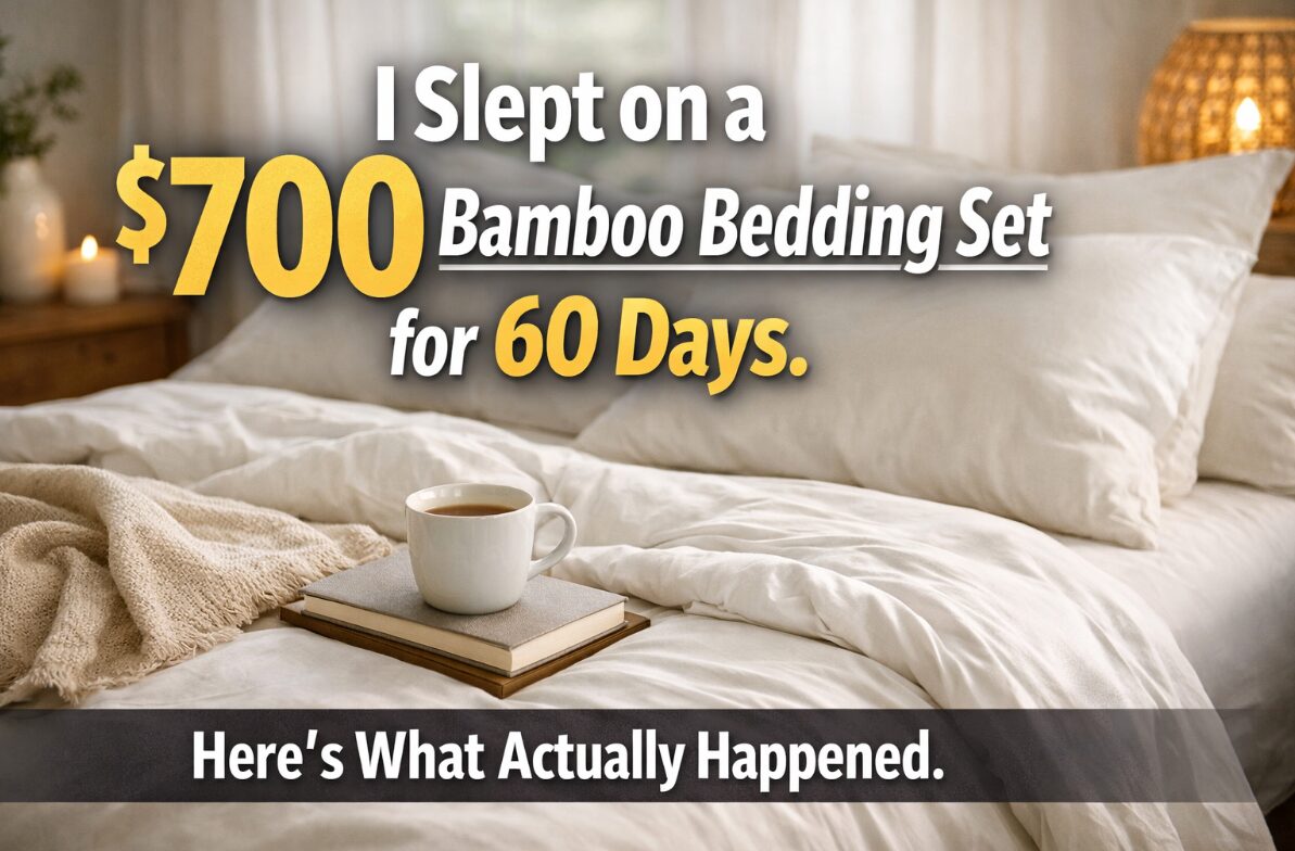 I Slept on a $700 Bamboo Bedding Set for 60 Days. Here’s What Actually Happened.