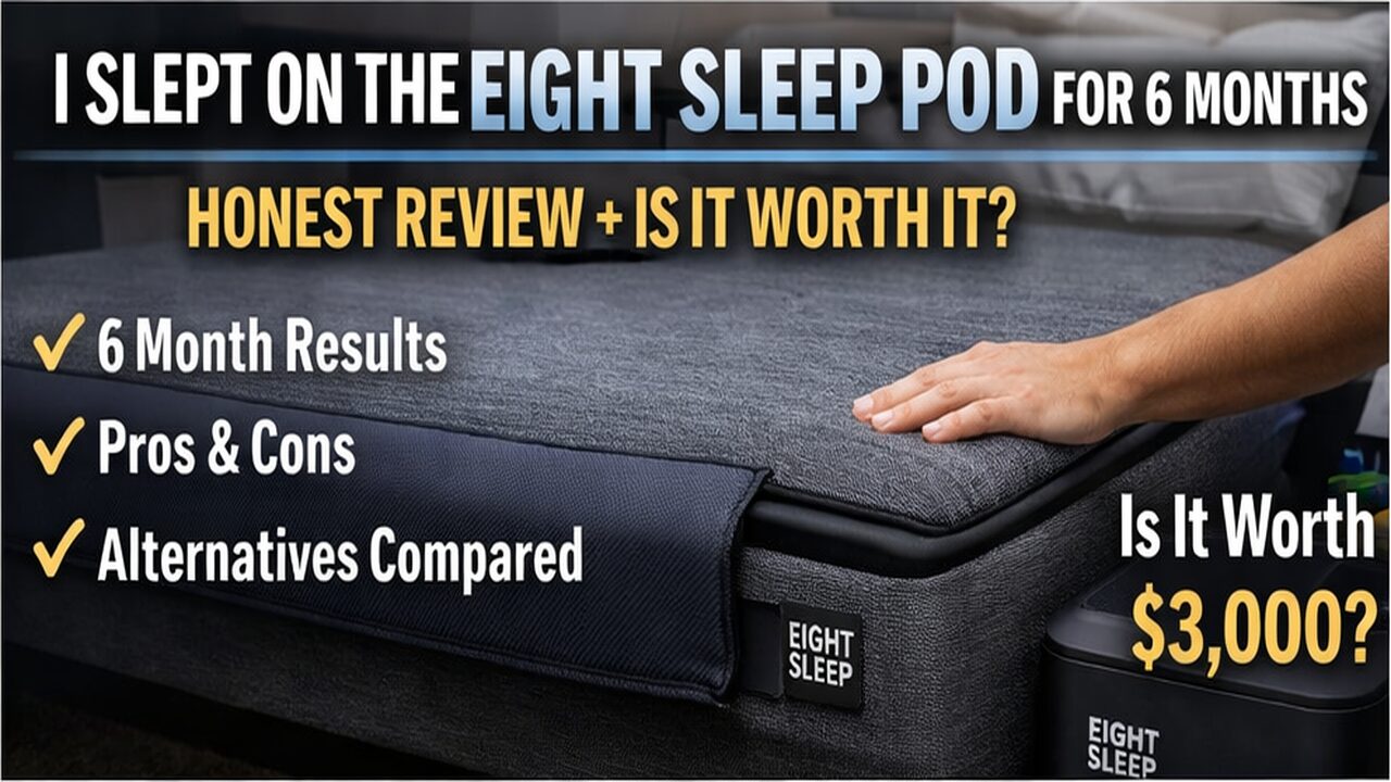 I Slept on the Eight Sleep Pod for 6 Months. Honest Review + Is It Worth It?